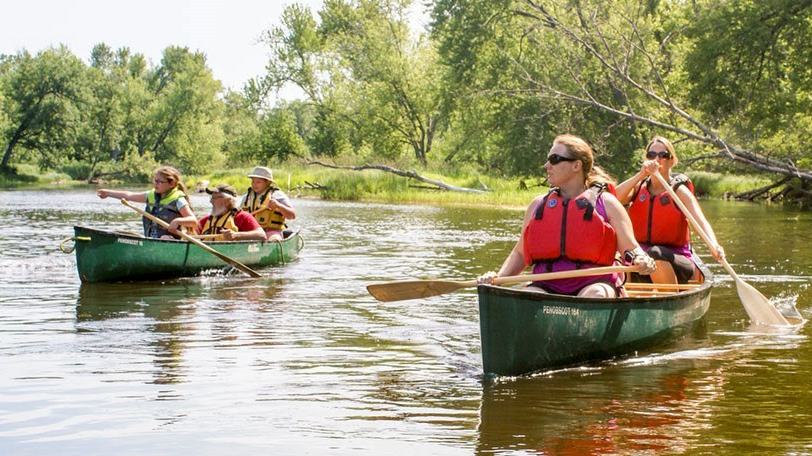 Paddling the Saint Croix and Namekagon: A Family River Holiday in the Midwest — official US National Park Service, Saint Croix National Scenic Riverway, Paddling; official NPS/VanTatenhove photo image