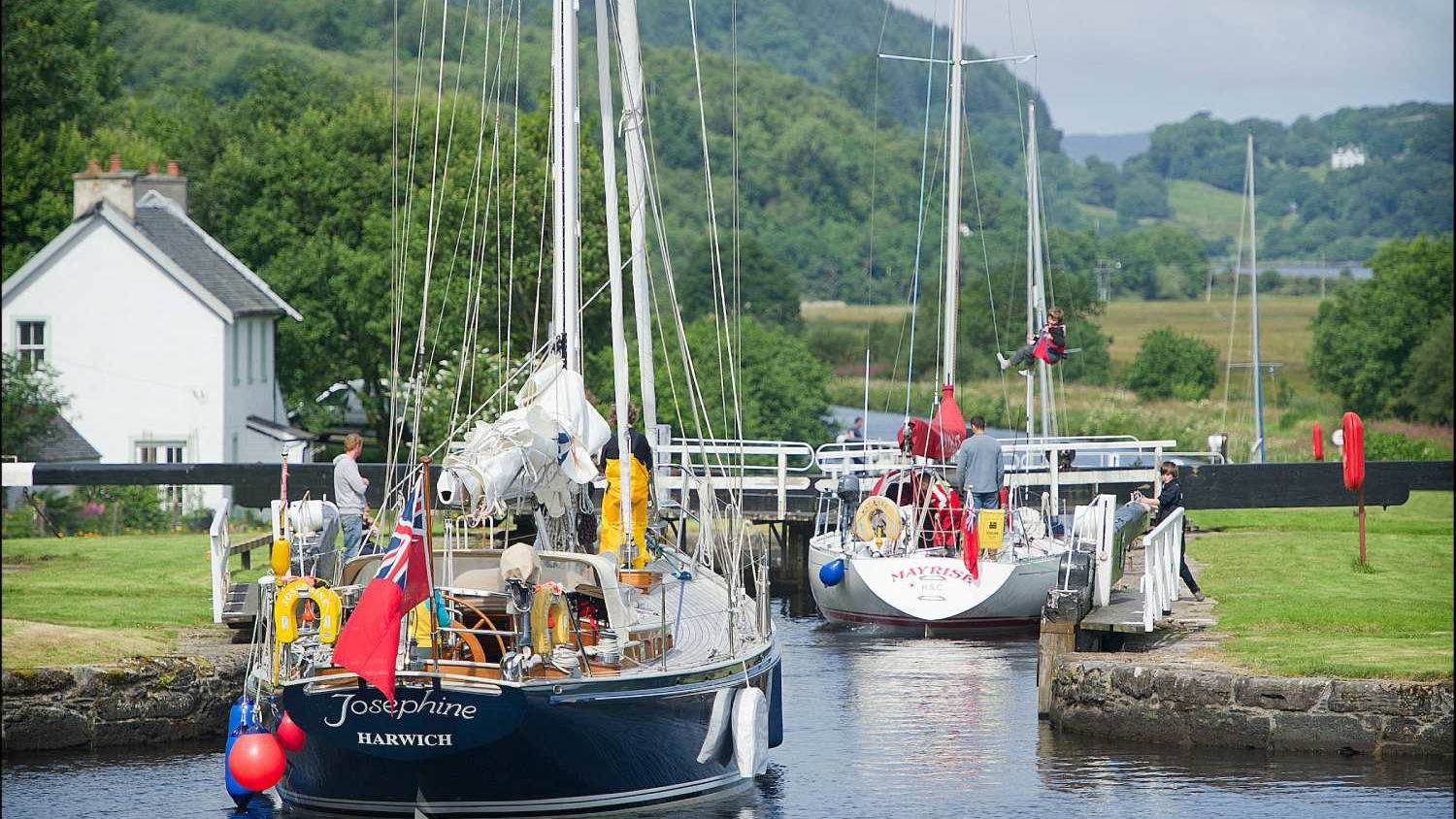 Scotland’s Canals Offer New Ways to Enjoy the Water — official Royal Yachting Association image