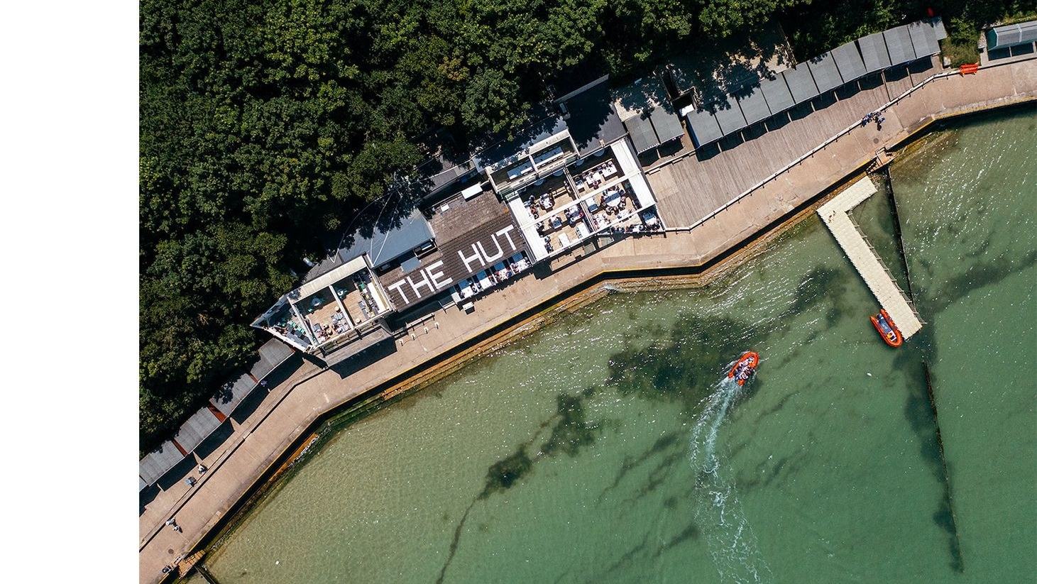 The Hut Joins MDL Rewards for Isle of Wight Dock-and-Dine — official British Marine image