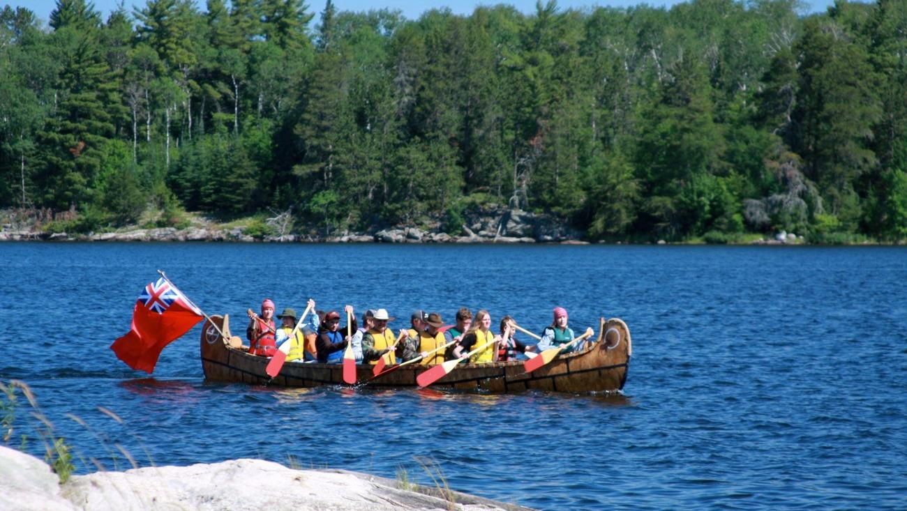 Paddle a 26-Foot North Canoe: A Living-History Voyage in Minnesota — official US National Park Service, Voyageurs National Park Guided Tours and North Canoe Voyage; official NPS photo image