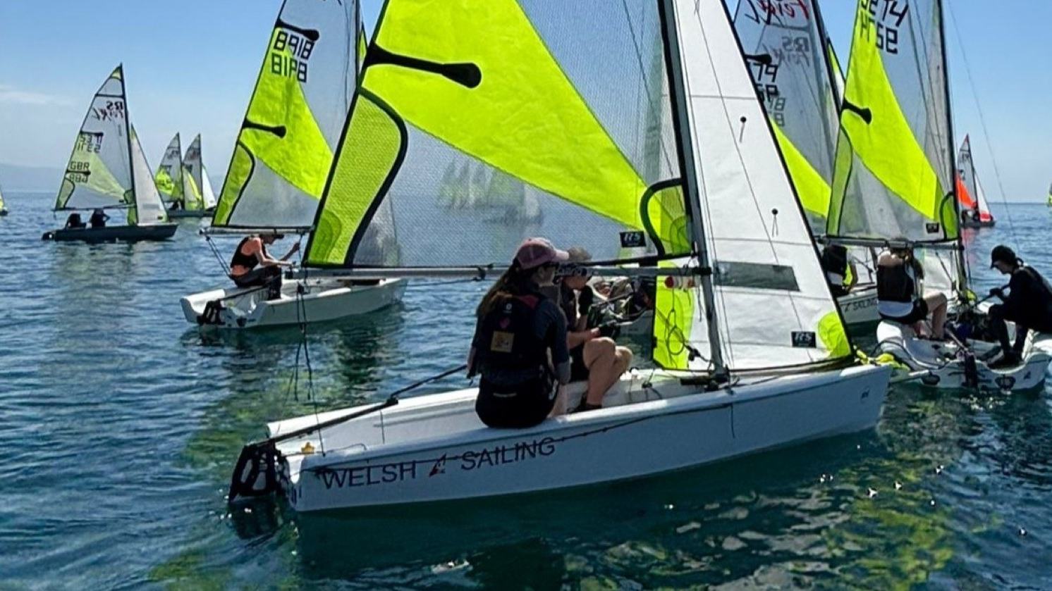 Welsh Sailing Adds Eight Dinghies to Youth Training Fleet — official Royal Yachting Association image