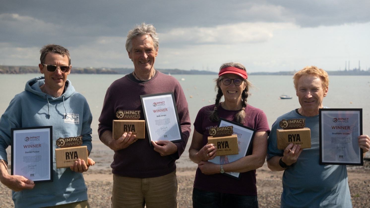 Volunteer Windsurf Instructors Receive Welsh Impact Awards — official Royal Yachting Association image