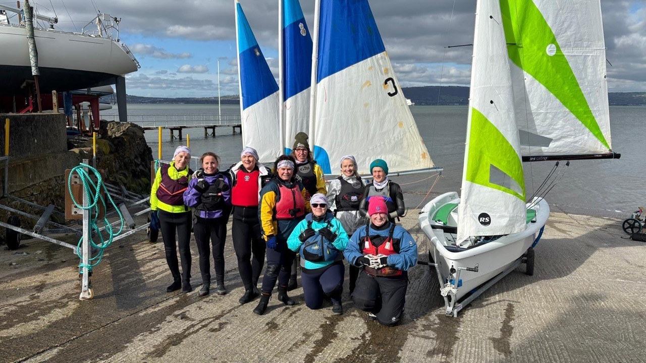 Women on Water Introduces Racing at Royal North of Ireland — official Royal Yachting Association image