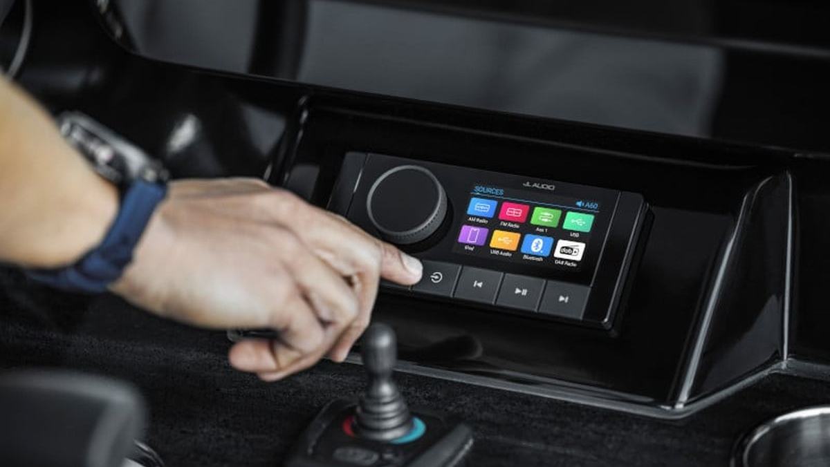 Garmin — Marine audio system, official Garmin blog photograph