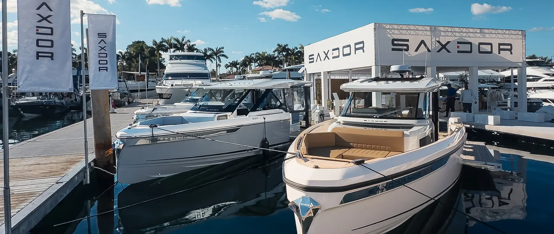 Saxdor Recaps Five-Model Debut at Miami International Boat Show — official Saxdor Yachts image