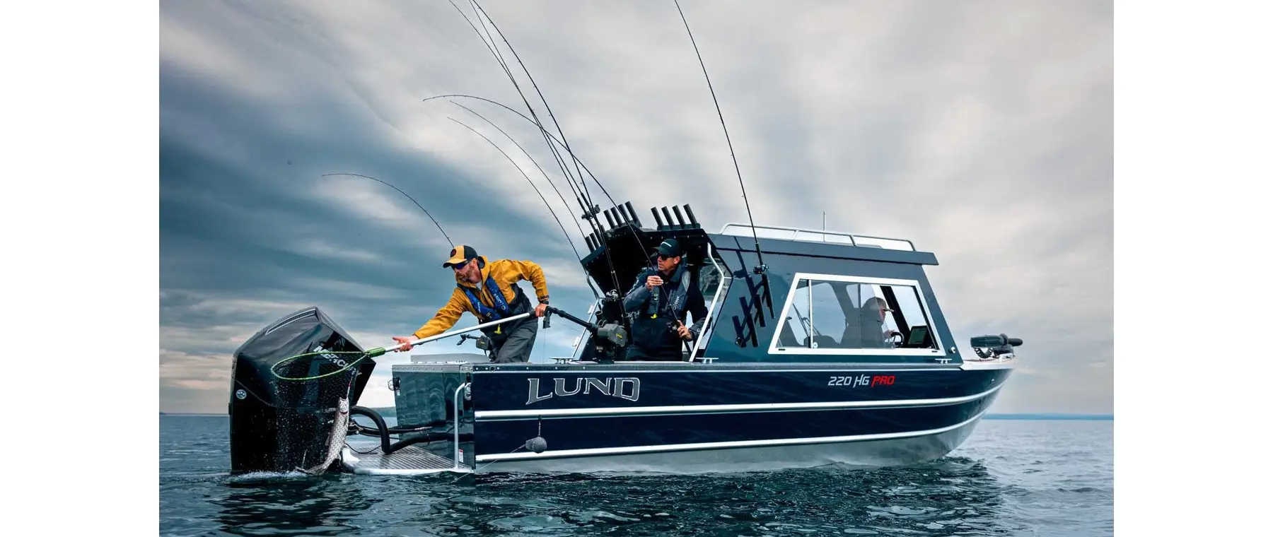 Lund Boats / Brunswick — official HG Pro manufacturer image | Lund Unveils 2027 HG Pro Hardtop Boats for Big-Water Anglers