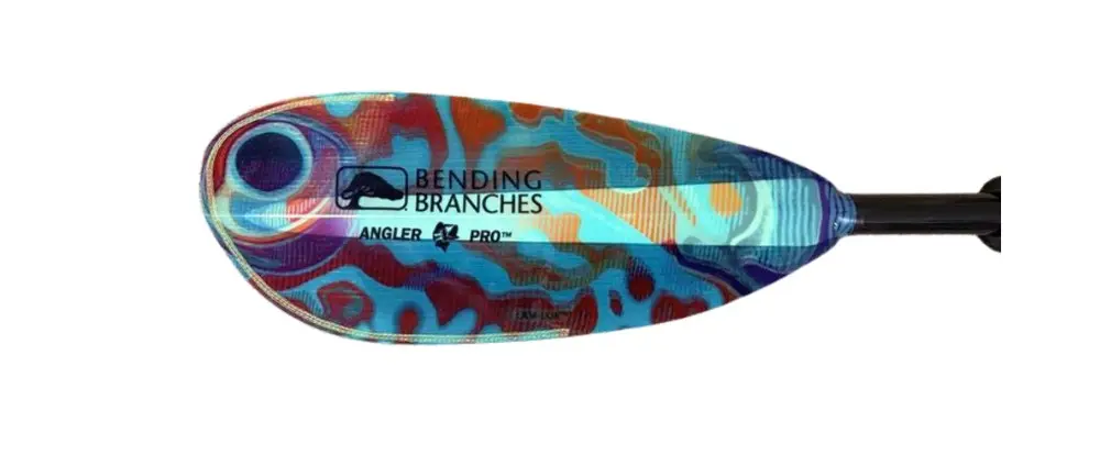Bending Branches Gives Angler Pro Paddle New Emberstrike Pattern for 2027 — official Bending Branches official 2027 Kayak Fishing product entry, Paddle Sports Show image