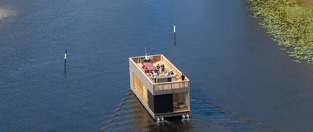 Yamaha HARMO Joins Hydrogen-Powered Sauna Boat Project — official/source image