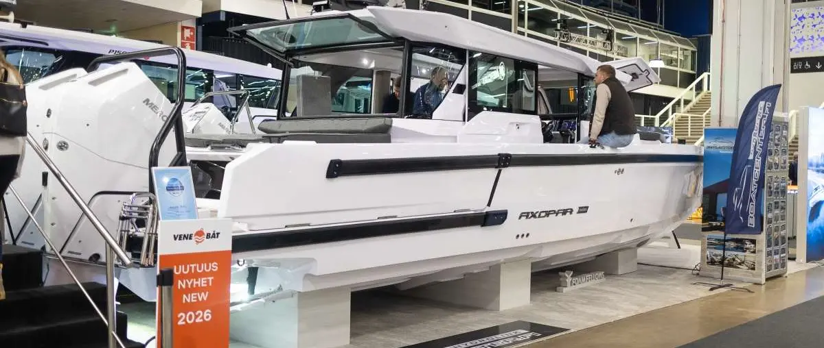 Axopar 38 XC Wins Cabin Cruiser of the Show at Vene 26 Båt