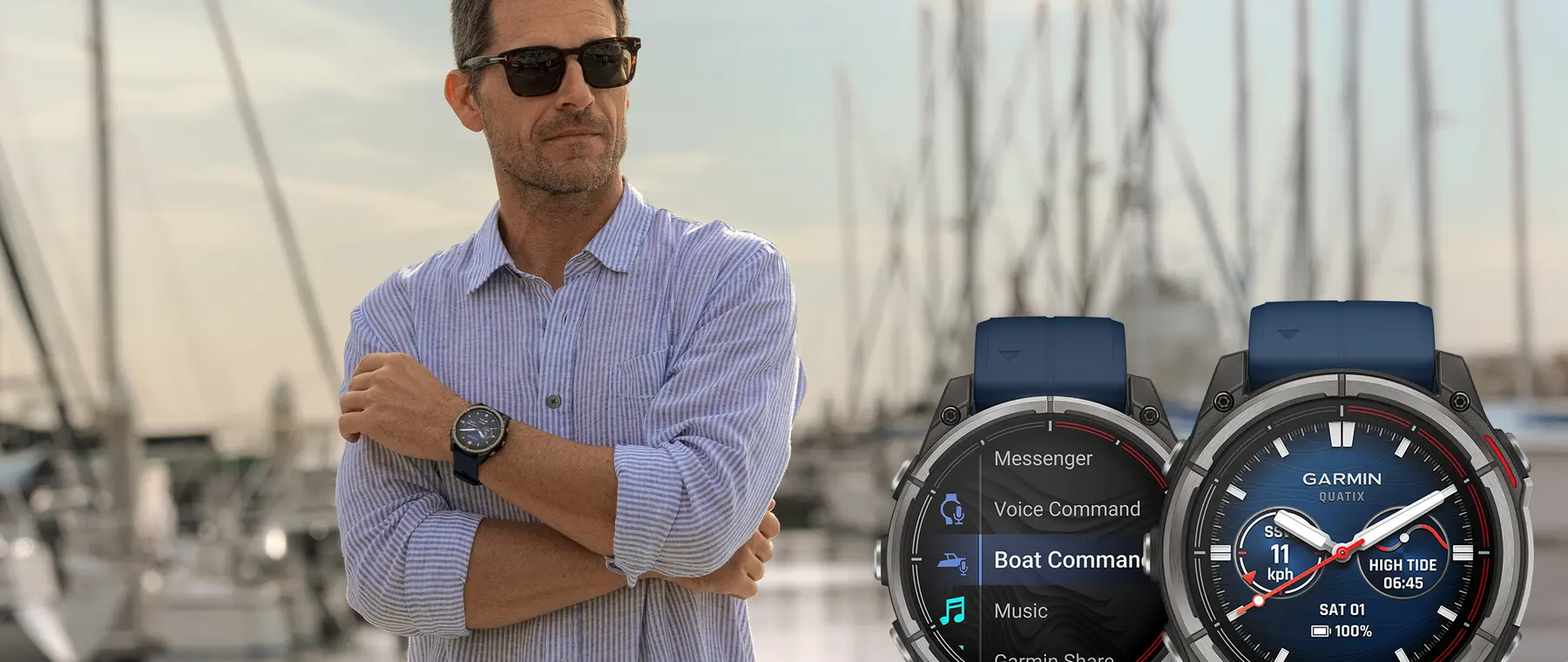 Garmin Launches quatix 8 Marine Smartwatch
