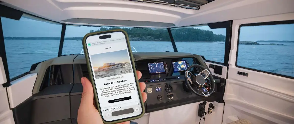 Axopar Brings Digital Product Passport to U.S.