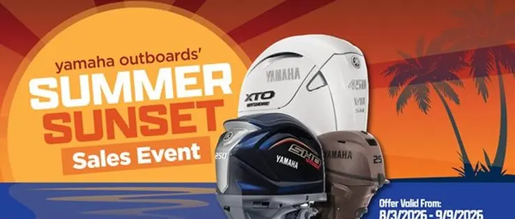 Yamaha Launches Summer Sunset Outboard Promotion — official Yamaha Marine image