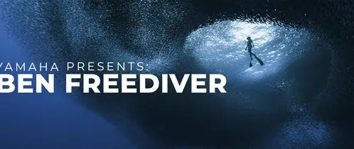 Yamaha Blue Life Profiles Freediver and Photographer Ben Yavar — official/source image