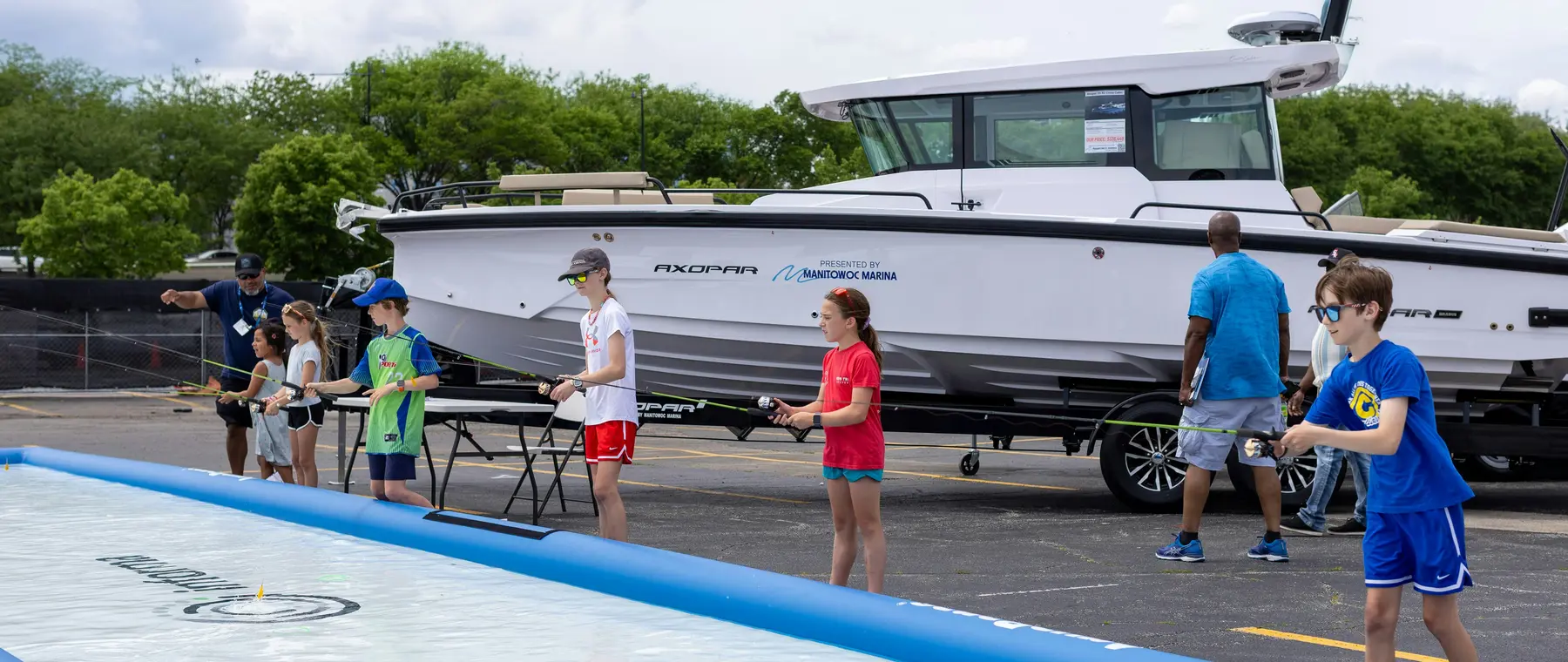 Newport Boat Show Adds Fishing Village and 50-Foot Casting Pond — verified source-page image