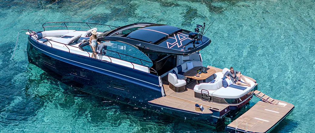 Official BENETEAU motor yacht photograph | BENETEAU Brings Four Motor Yachts to Istanbul’s Bosphorus Boat Show 2026