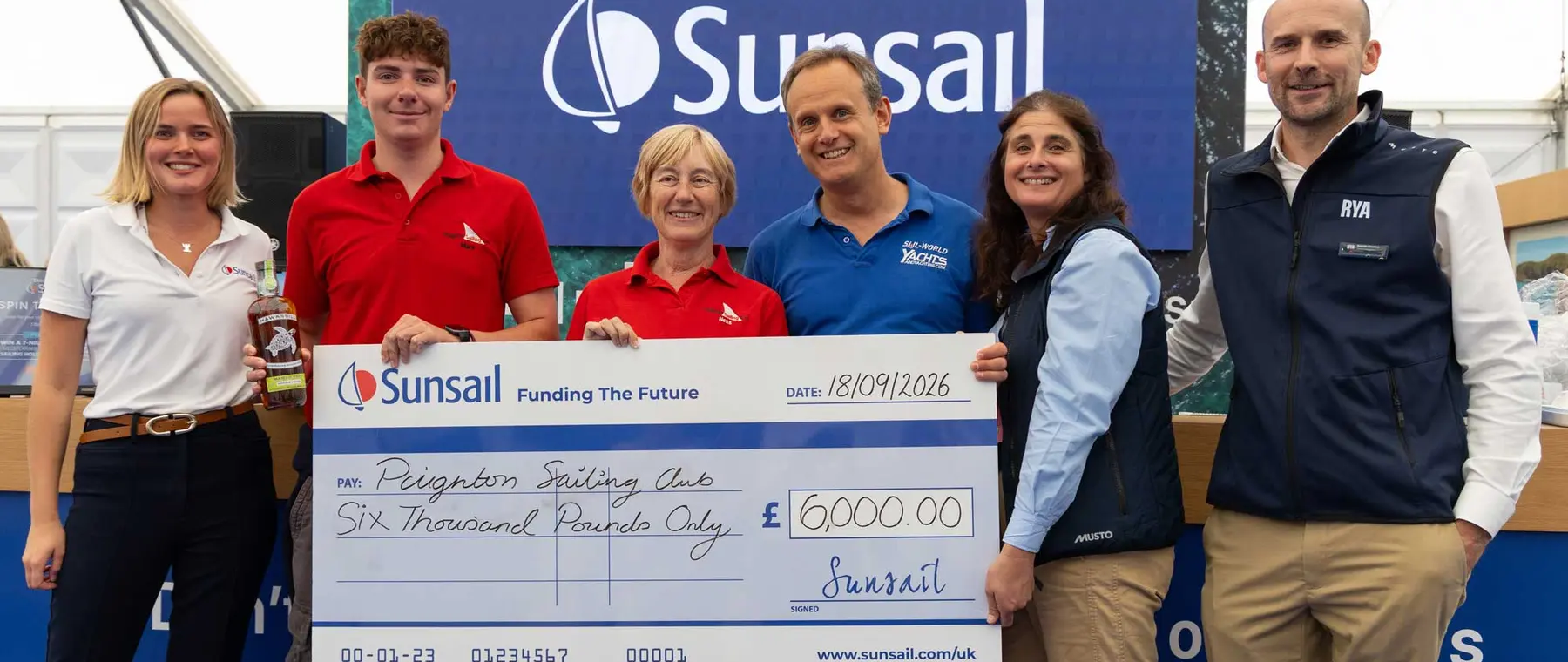 Paignton Sailing Club Wins £6,000 for Mums on the Water Programme — official source image