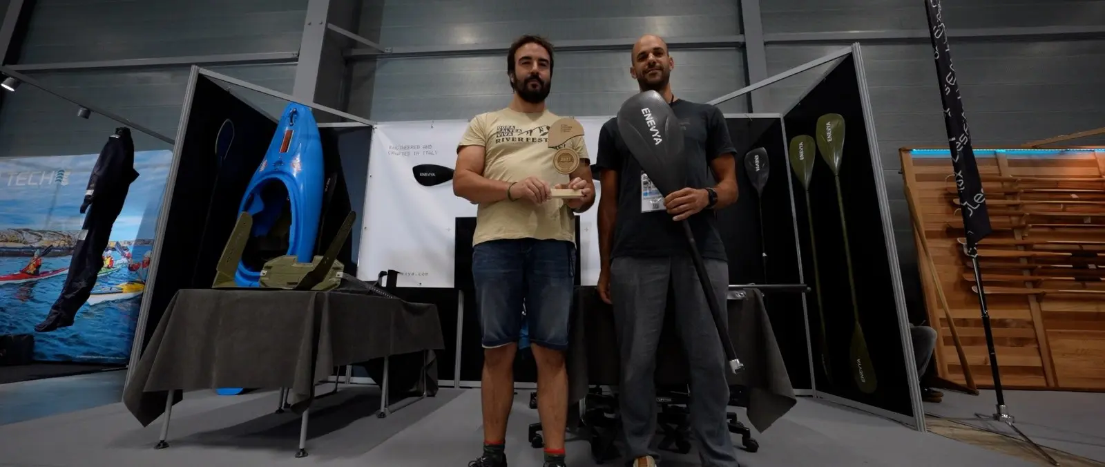 Enevya Strato Wins Paddle of the Year with Foam-Free Carbon Construction — official Paddle Sports Show official Paddle of the Year announcement, 2 October 2026 image