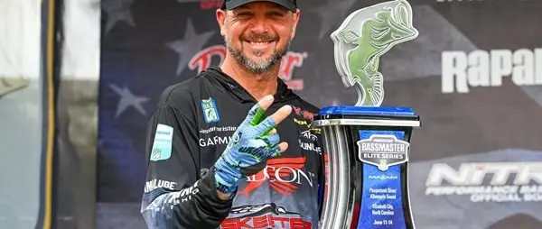 Jason Christie Takes Second 2026 Bassmaster Elite Win at Pasquotank — official Yamaha Marine image