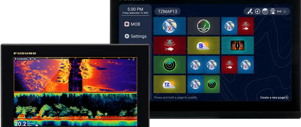 LBG Furuno TZMAP9 and TZMAP13 Put Standalone Charting at the Helm — official source image