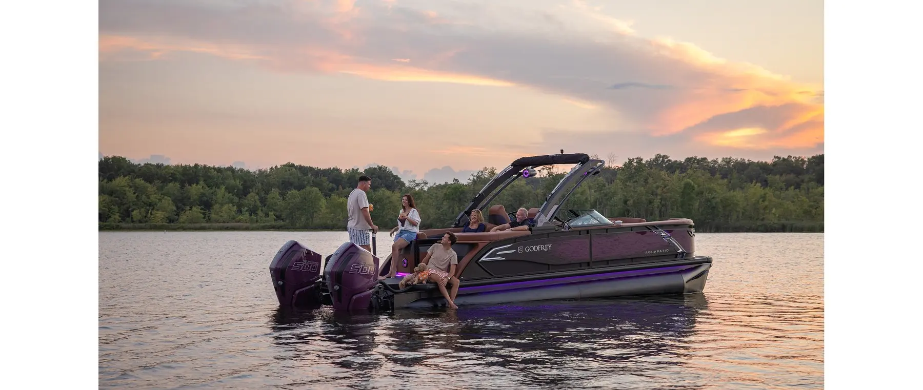 Godfrey Reveals Redesigned 2027 AquaPatio Pontoon Range — original official source photograph