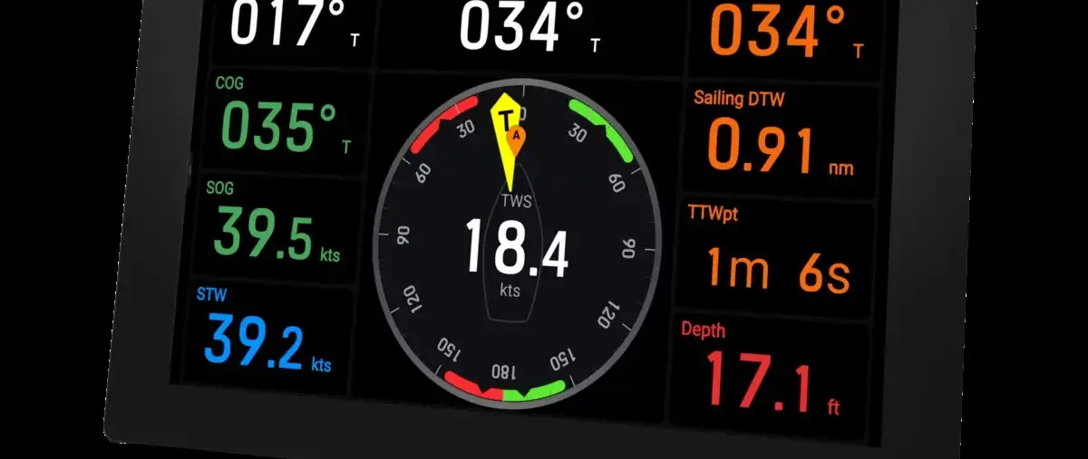 Raymarine — official LightHouse 5 Data app image (illustrative of the software, not the fix)