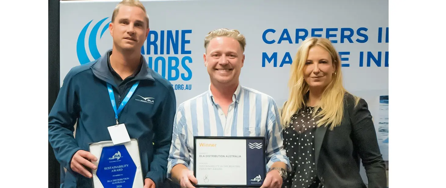 August Race Oceans Assured Earns Australian Industry Recognition — official British Marine image