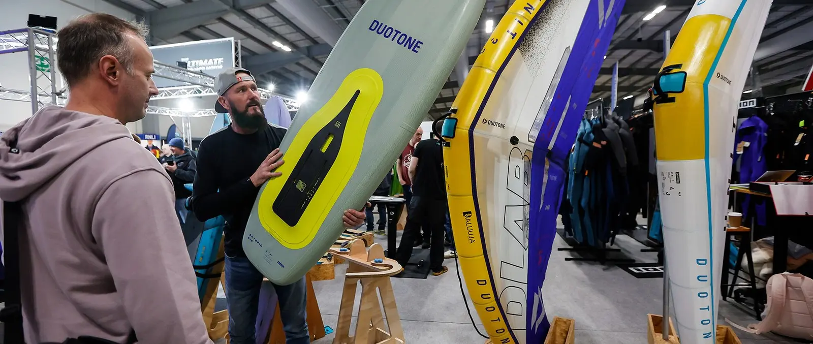 Dinghy Show Puts Foiling and Boardsports Equipment on Display — official Royal Yachting Association image