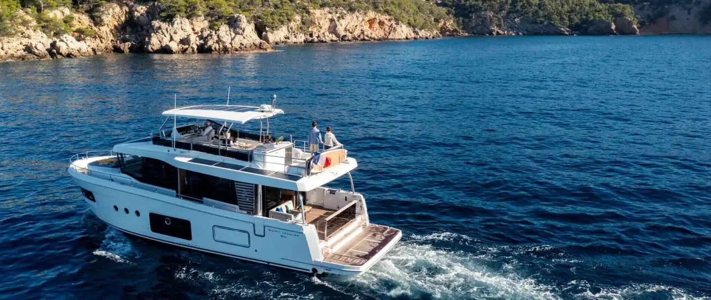 Beneteau official Swift Trawler 54 photography | Beneteau Swift Trawler 54 Brings Long-Range Family Cruising to FLIBS