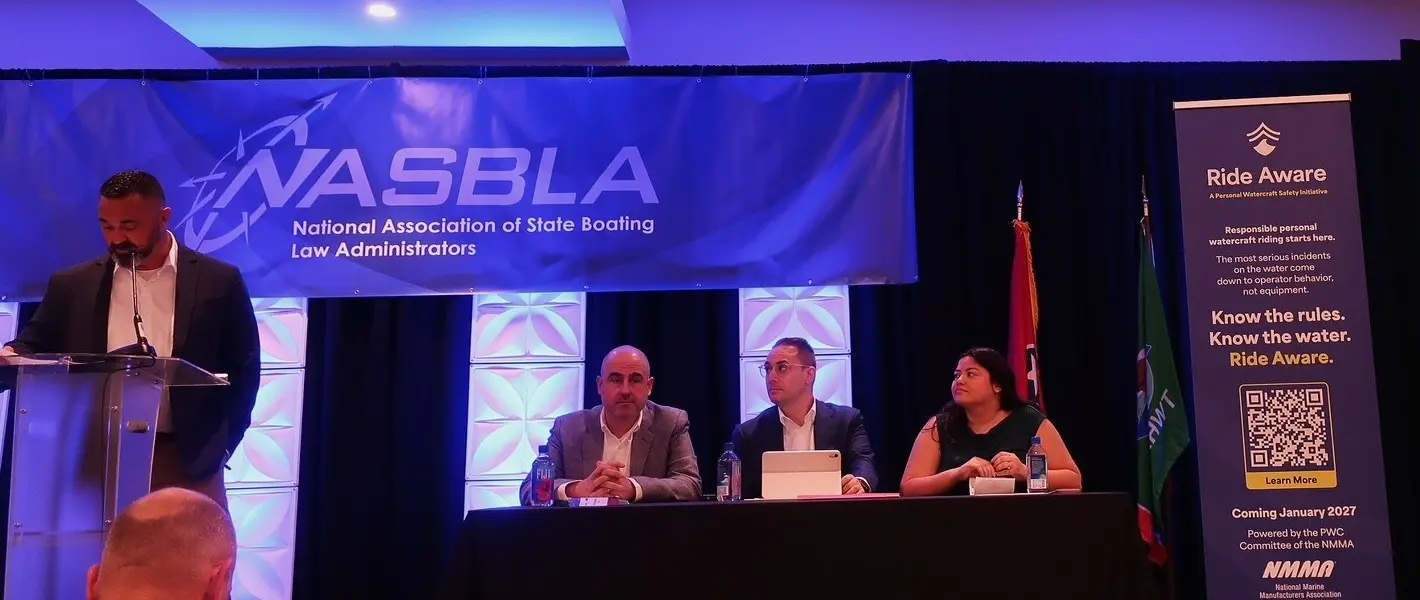 NMMA Uses NASBLA Conference to Push Boating Safety and Waterway Access — official National Marine Manufacturers Association image