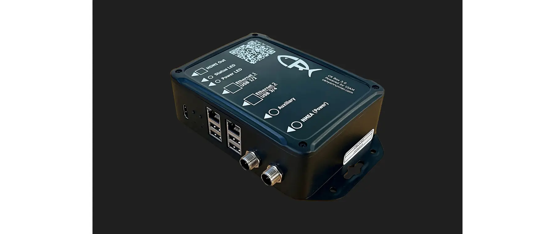 Viam and CRMR Technology official CR Box press photograph | CRMR Connected Boat System Wins NMEA and IBEX Awards