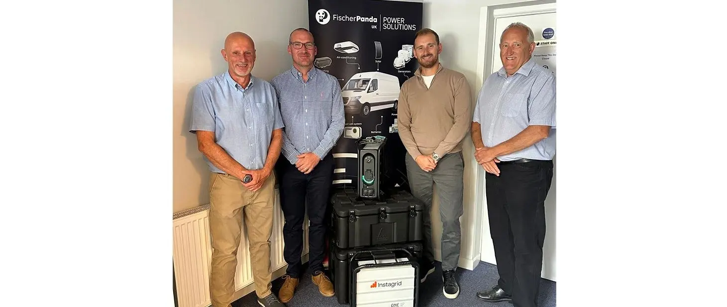 Fischer Panda Adds Instagrid Portable Power to UK Range — official British Marine image