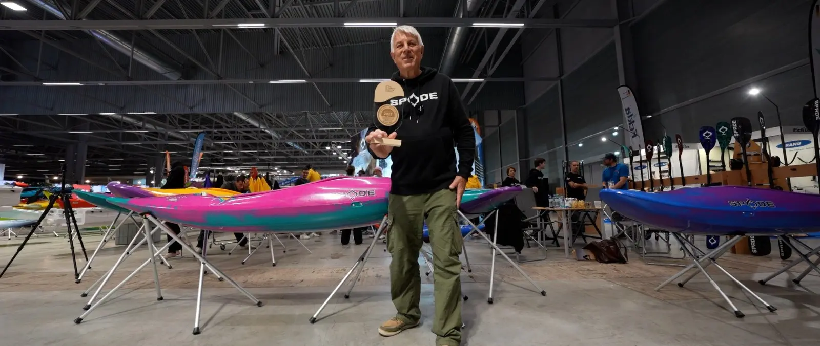 Spade Shakti Whitewater Kayak Wins 2027 Dealer Buzz Award in Strasbourg — official The Paddle Sports Show official award report, 2 October 2026 image