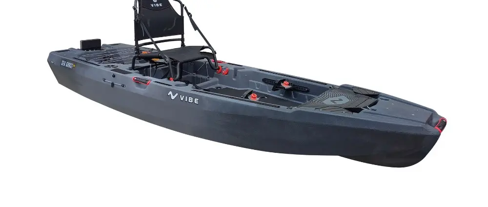 Vibe Sea Ghost 105 Adds Fishing Electronics Integration to Compact Kayak — official Vibe Kayaks official 2027 Kayak Fishing product entry, Paddle Sports Show image
