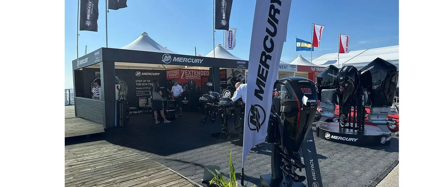 Barrus Brings Mercury and Yanmar Equipment to Southampton — official British Marine image