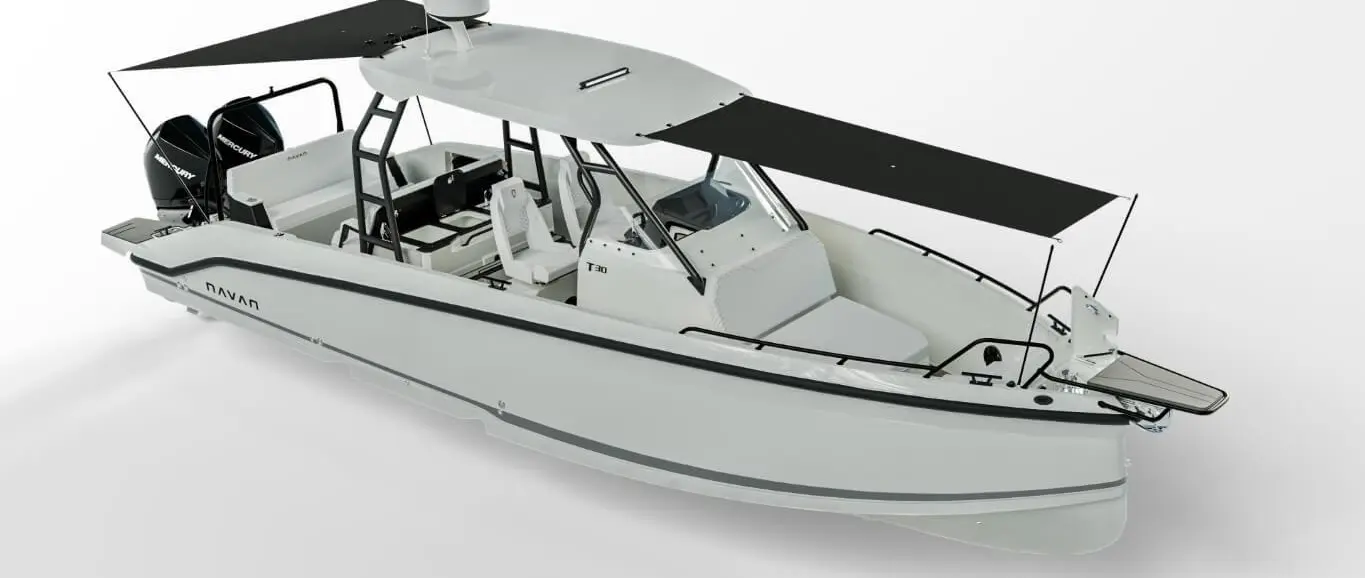 Official source-specific editorial image. Source: https://www.navan-boats.com/boats/t30