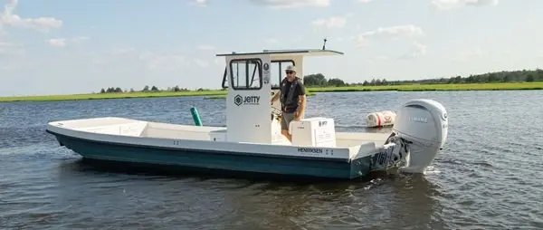 Yamaha Rightwaters Provides 150hp Outboard for New Jersey Oyster Restoration — official Yamaha Marine image