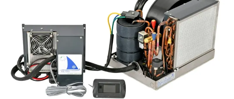 Gineico Marine official Blue-Airco product photograph | Gineico Highlights Blue-Airco DC Cooling at Melbourne Boat Show