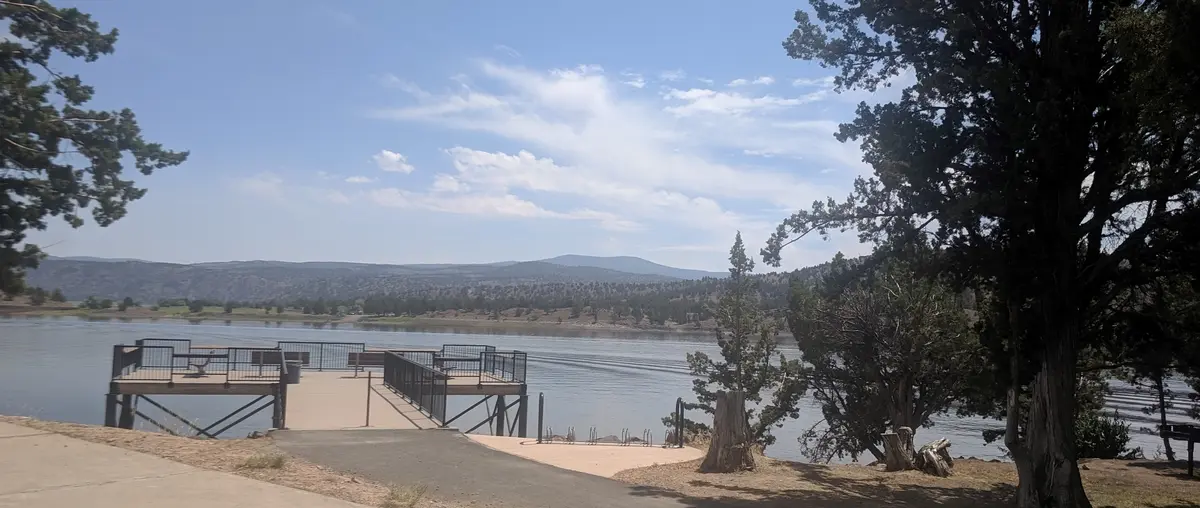 Oregon State Parks archive photograph (not current water level) | Prineville Reservoir: October Access Update Confirms Boat Ramp Closures