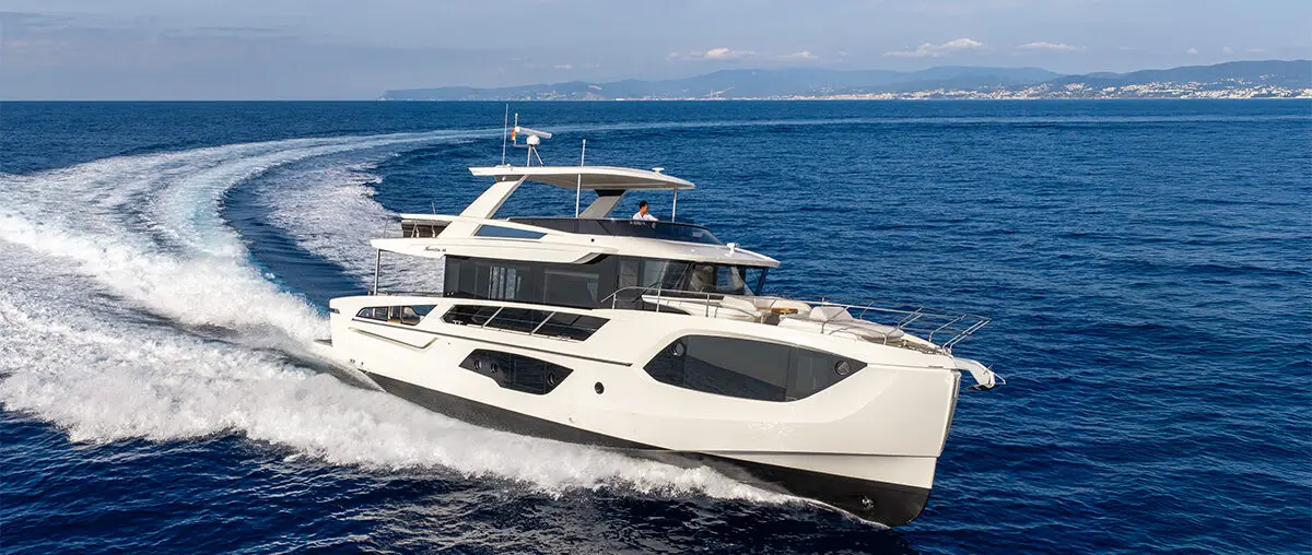 Official Absolute Yachts exterior photograph of the Navetta 66 | Absolute Navetta 66 Heads to Fort Lauderdale for US Debut