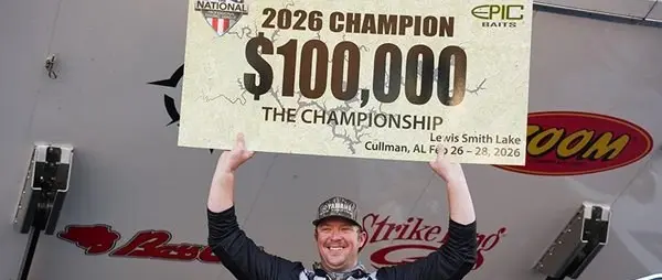 Patrick Walters Claims 2026 NPFL Championship on Smith Lake — official Yamaha Marine image