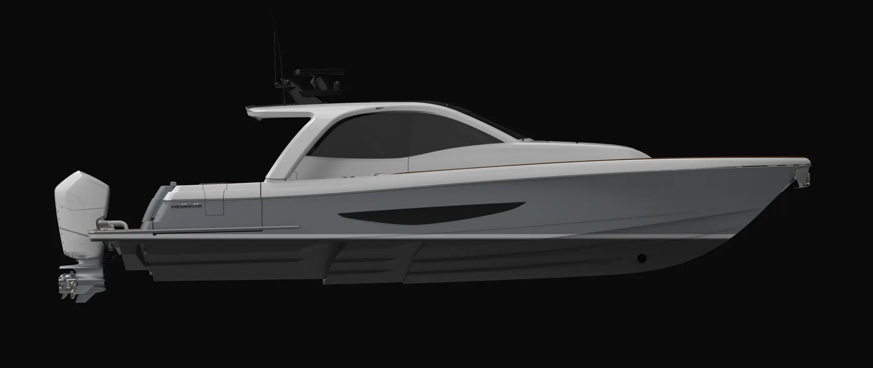Official Valhalla Boatworks manufacturer image of the 46 Sport Yacht | Valhalla 46 Sport Yacht Brings Two Pilothouse Choices to FLIBS