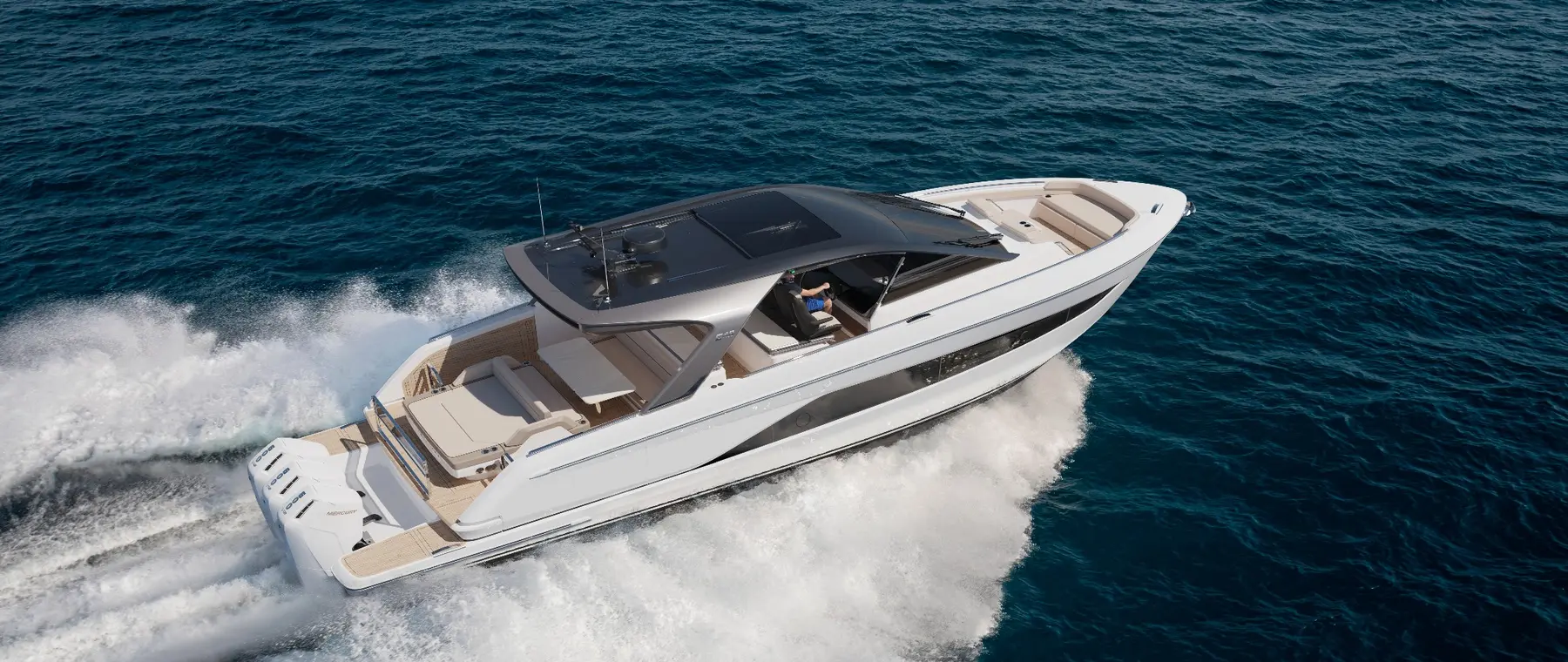 Princess Yachts official manufacturer image | Princess C48 Centre-Console Day Yacht Set for Fort Lauderdale World Premiere