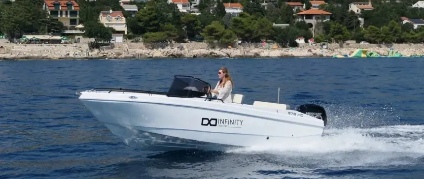 Infinity 575 MC Joins Interboot My First Boat Area — verified source image