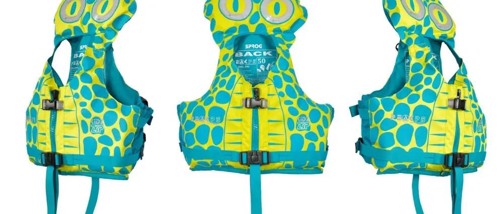 Peak PS Kidz Zip PFD Uses Dinosaur Design to Encourage Children to Wear Flotation — official Paddle Sports Show official 2027 recreational product presentation: Peak PS Kidz Zip image
