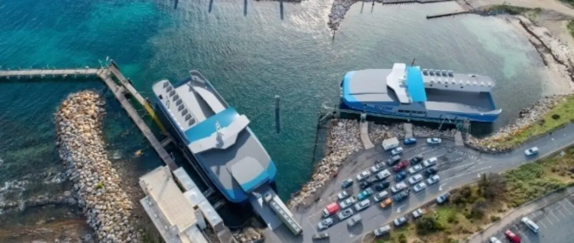 Official SeaLink photograph of Cape Jervis ferry terminal | Cape Jervis Boat Ramp Closure: Wirrina Cove Alternative and Reopening Date