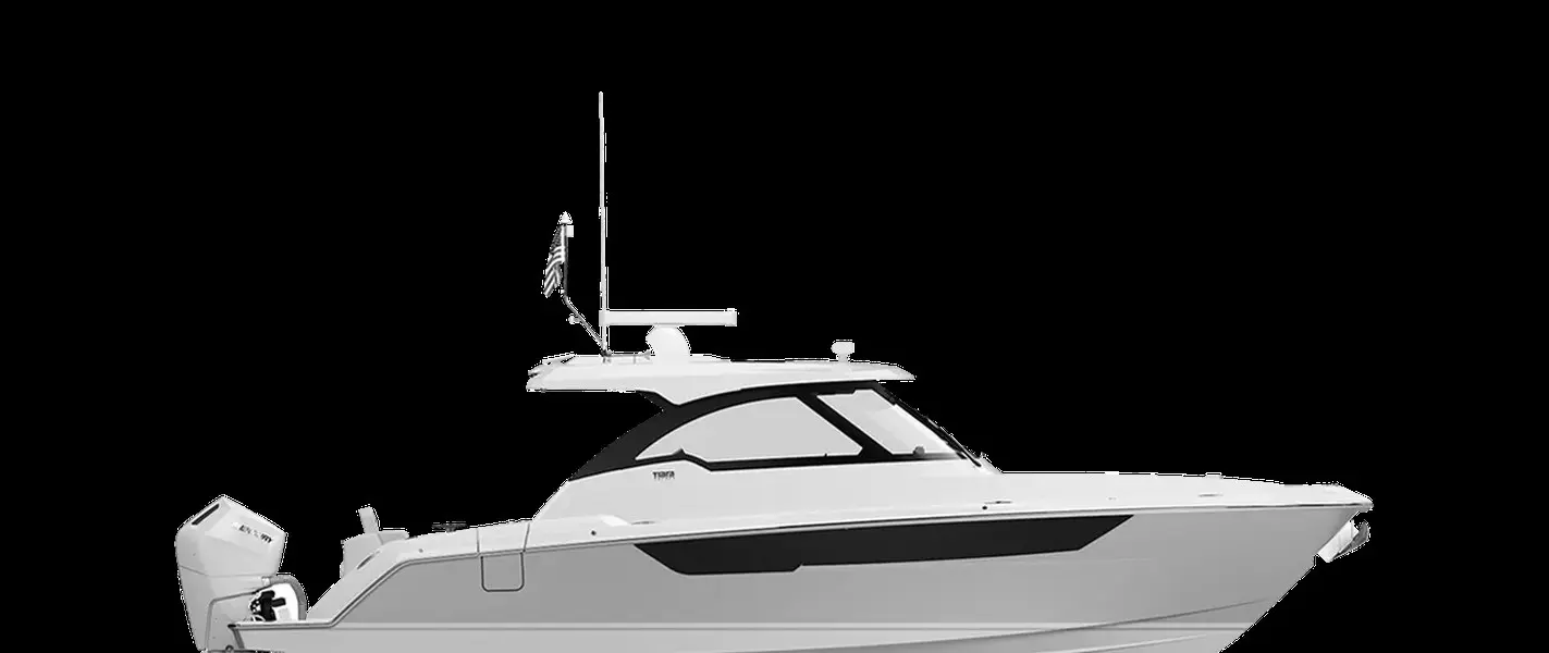 Tiara Yachts — official 35 LX product rendering | Tiara Announces 35 LX Dual-Console Boat Ahead of Miami 2027