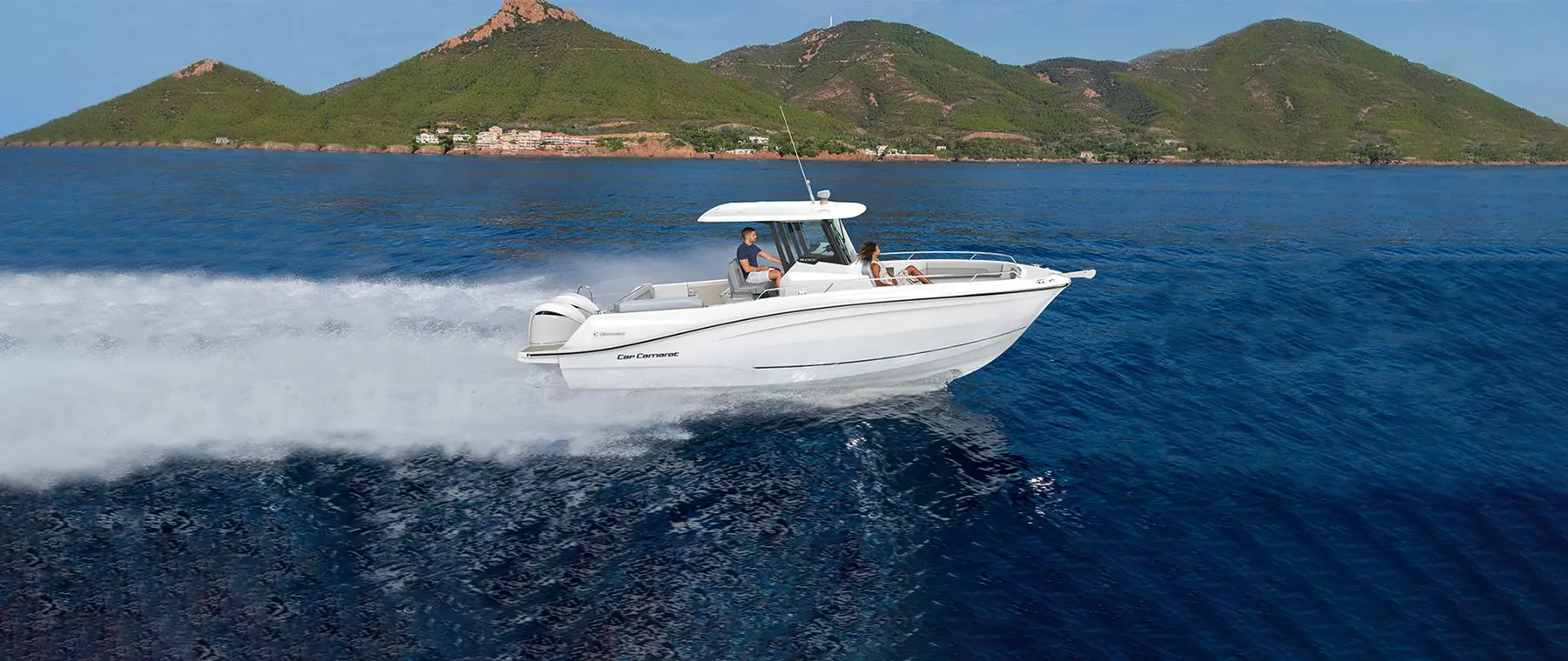 Jeanneau Cap Camarat 9.0 CC Series 2 Earns EPOTY Nomination — official Jeanneau image