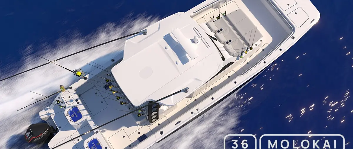 Aquila Catamarans official image | Aquila 36 Molokai Fishing Catamaran Heads to Fort Lauderdale Show