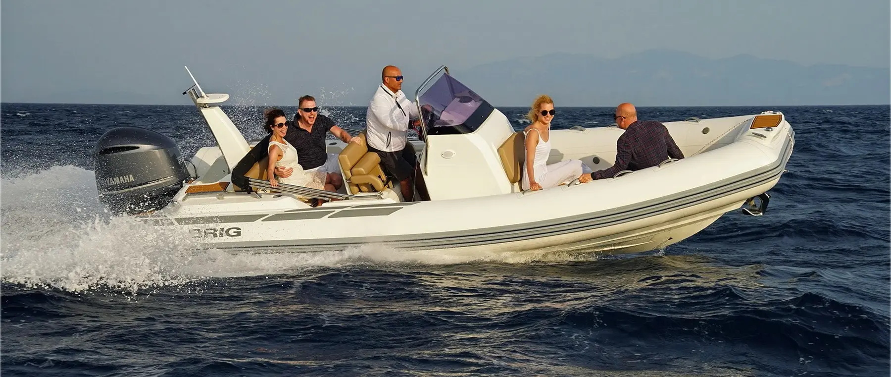 Official boat-builder photograph | BRIG Eagle 6.7 Refines the Family RIB with a Deep-V Hull