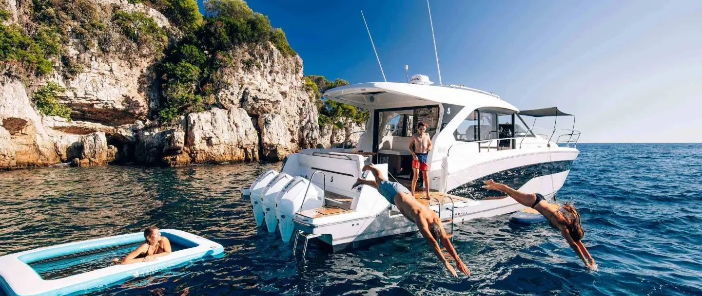 Official boat-builder photograph | Beneteau Antares 12 Coupé: All-Season Family Cruiser Examined